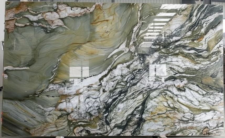 Exotic Brazilian stone slab